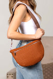 Luxe Weave Crossbody