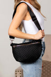 Luxe Weave Crossbody