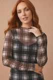 Classic Lines Mesh Top