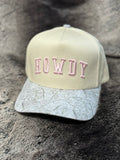 Puff Letter Hats