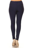 Navy Soft Stretch Skinny Pants